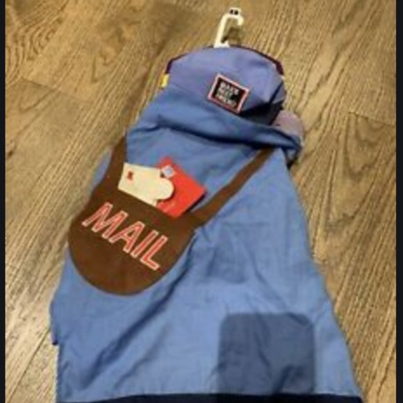 Mailman delivery dog cat pet costume outfit size medium nwt - Picture 3 of 3